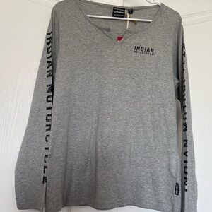 Indian Motorcycle Women’s Long Sleeve T-shirt Sz M